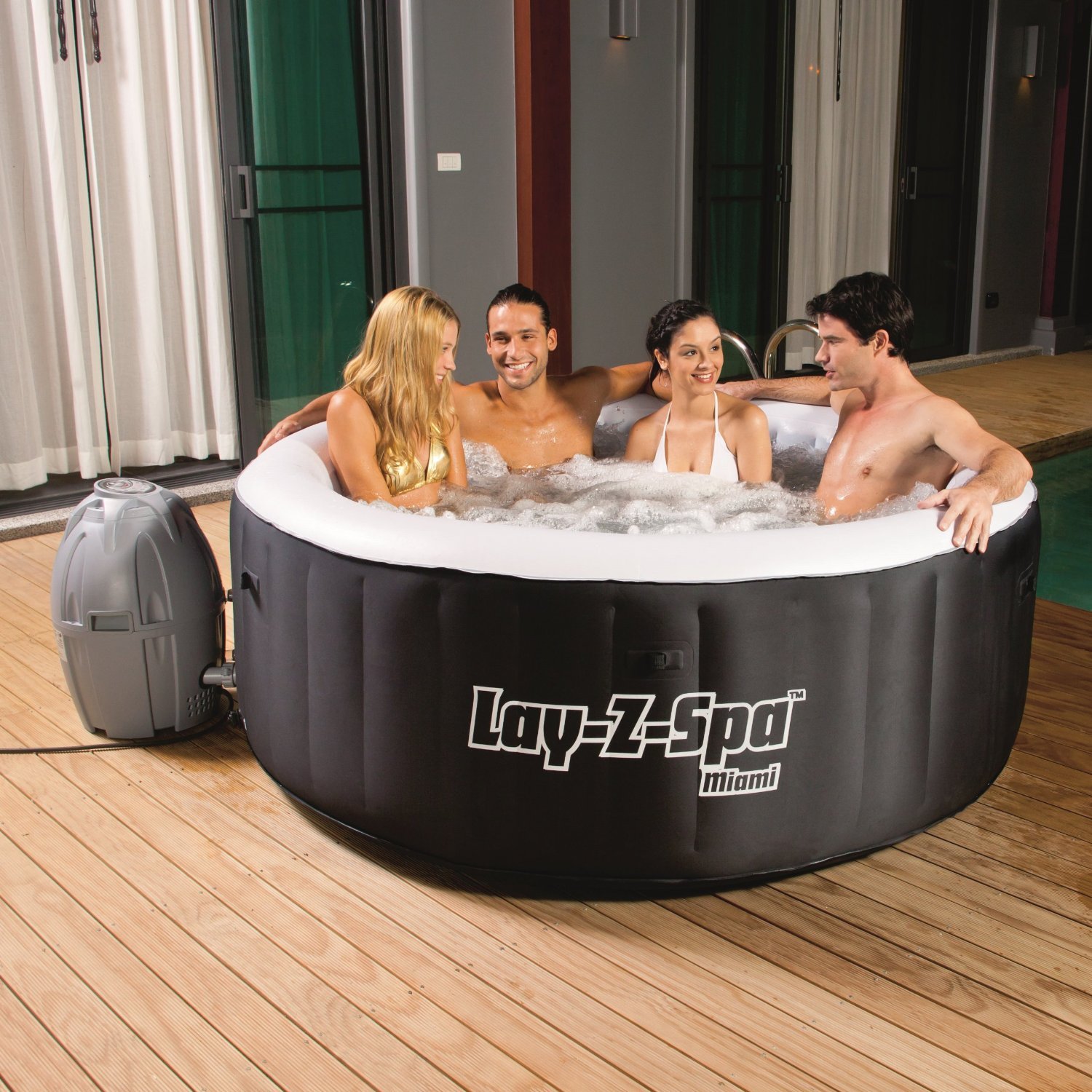 Sparkplug reccomend foursome hot tub