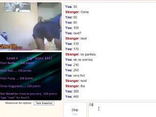 Omegle game hairy teen