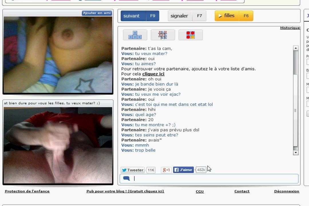 best of Chatroulette french webcam