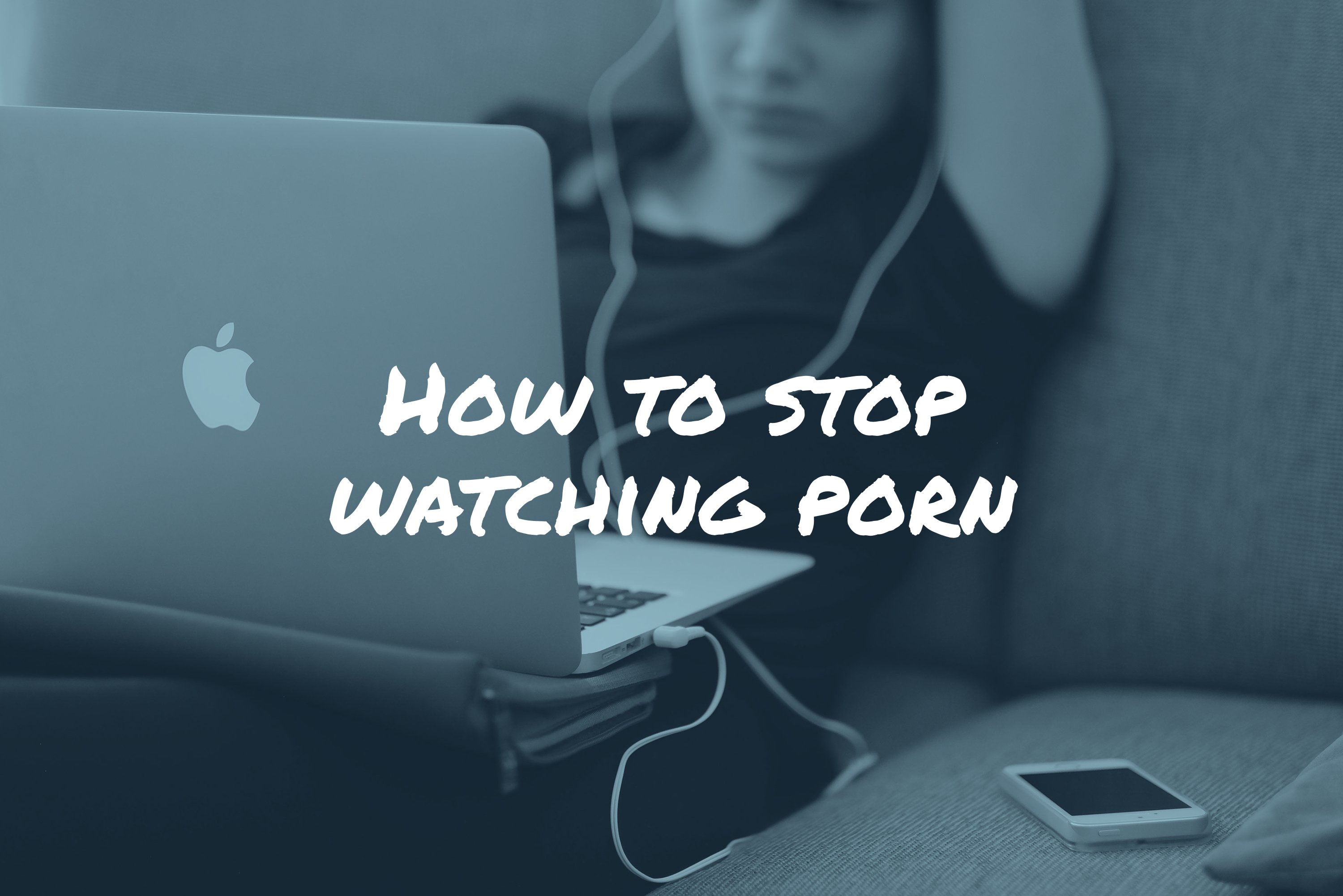 Group watching porn