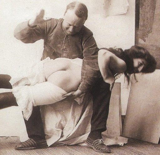 Vintage otk spanking